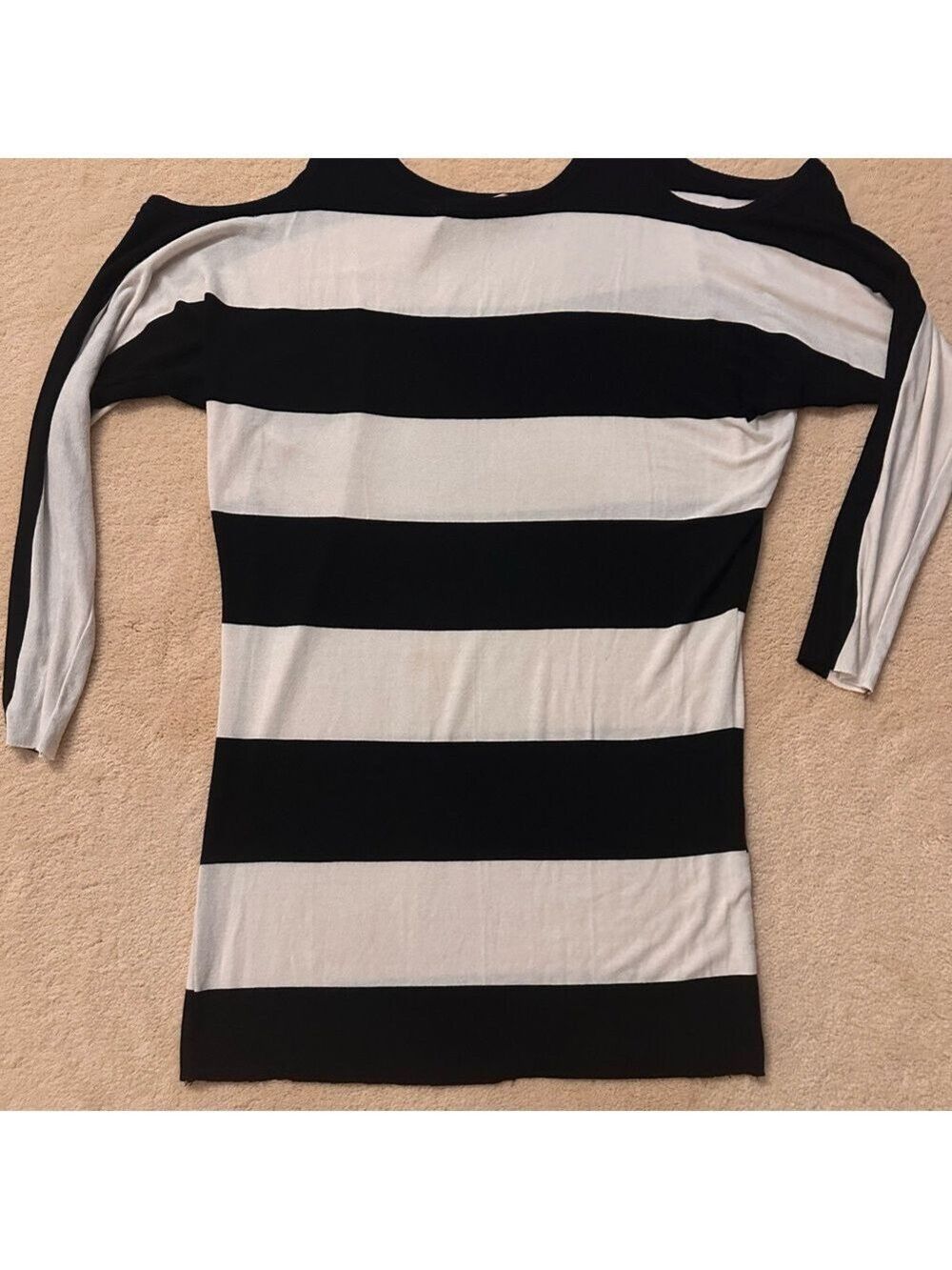 Bailey 44 Monochrome Striped Top